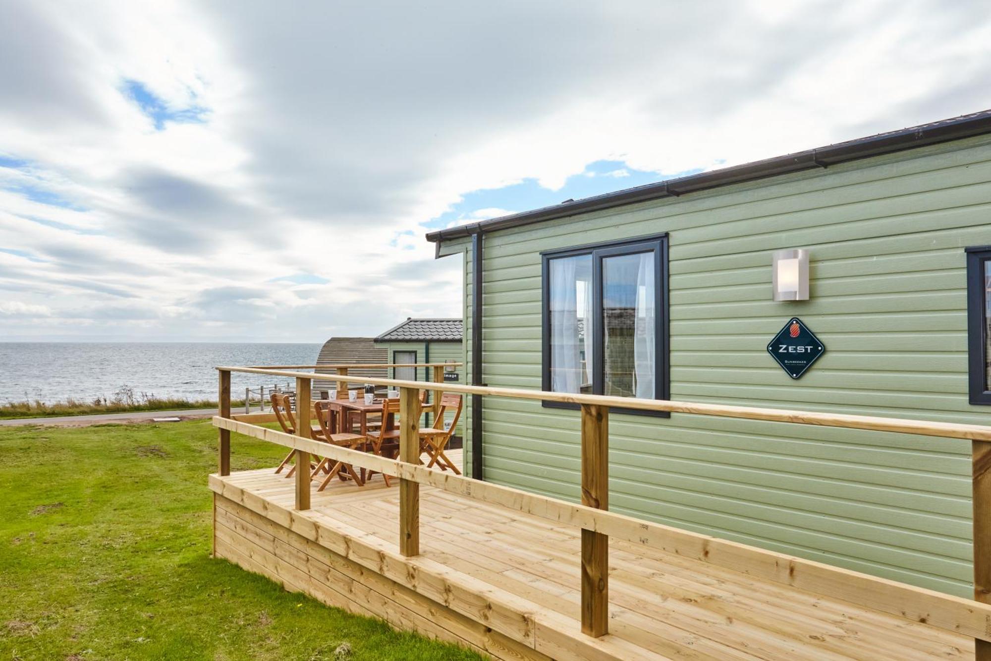 Sauchope Links Holiday Lodge And Glamping Park クレイル エクステリア 写真